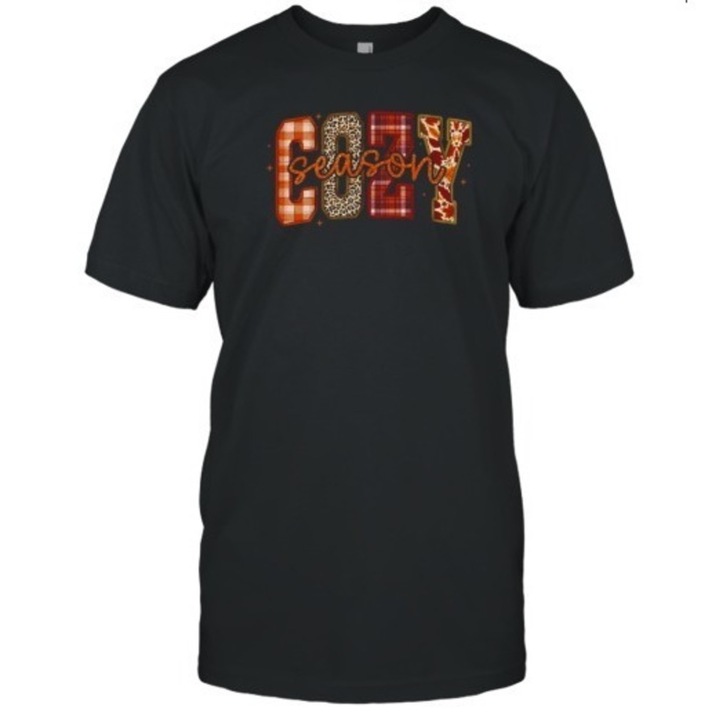 Cozy Season Fall , Happy Thanksgiving Hello Pumpkin Unisex T-Shirt